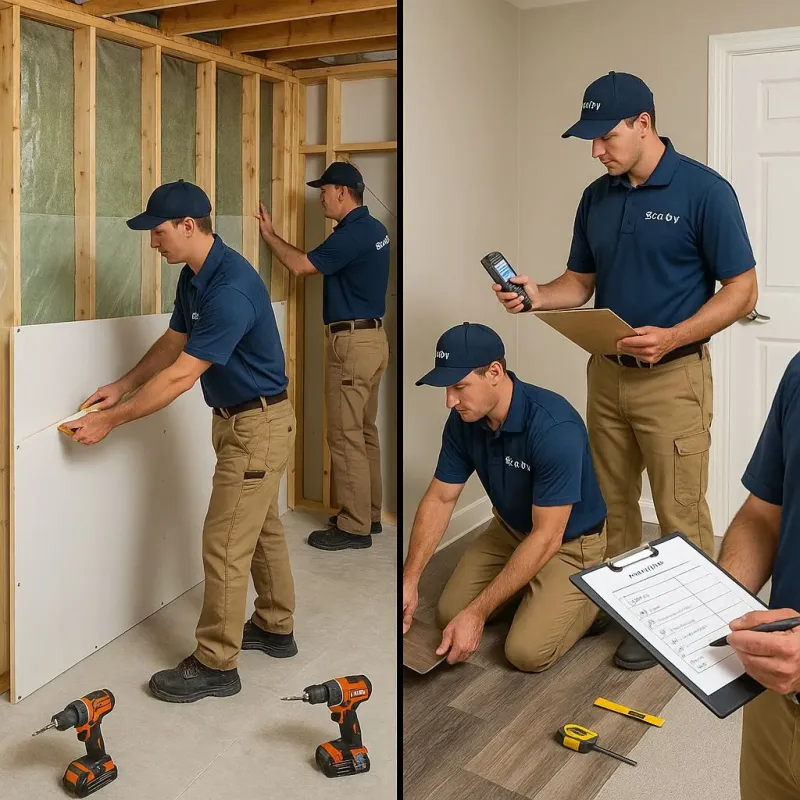 Repairs and Reconstruction process in Hunterdon County, NJ